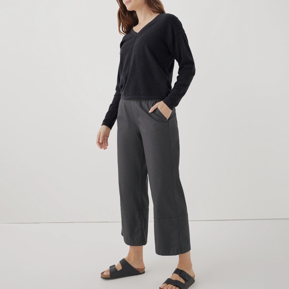 Pact Daily Twill Crop Pants